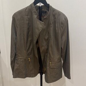 Lafayette 148 New York Khaki Utility Jacket